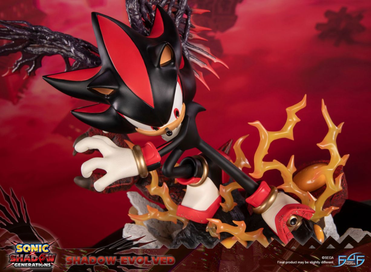 PRE ORDER Sonic X Shadow Generations: RESIN STATUE - Shadow Evolved