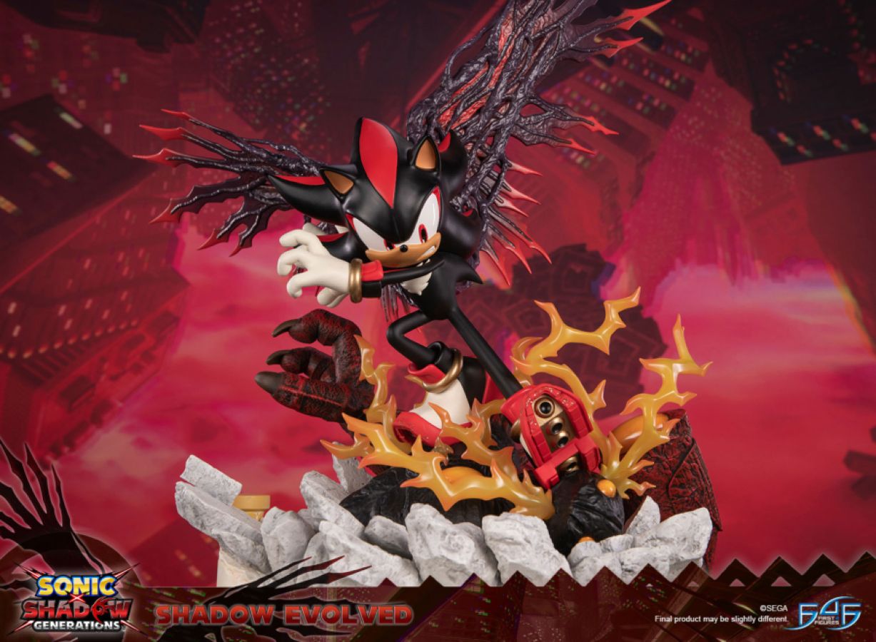 Baronstrap Shadow Sonic X Shadow Generations: RESIN STATUE - Shadow Evolved – MegaCulture