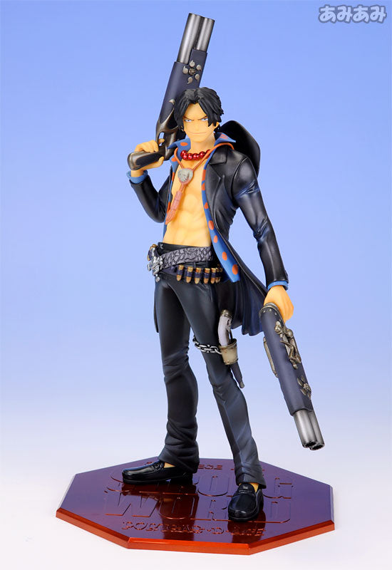 One Piece: Excellent Model Portrait.Of.Pirates 1/8 SCALE FIGURE - Portgas D. Ace (STRONG EDITION)