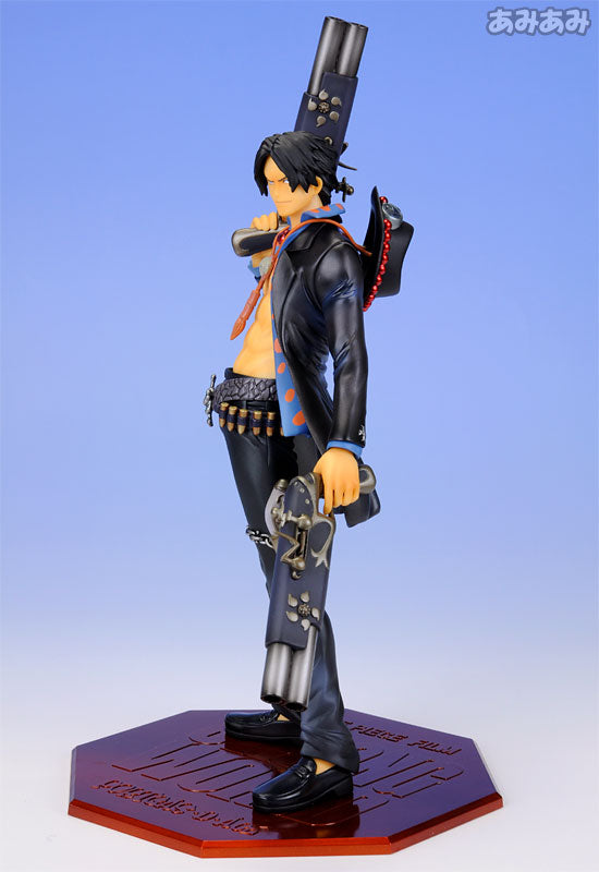 One Piece: Excellent Model Portrait.Of.Pirates 1/8 SCALE FIGURE - Portgas D. Ace (STRONG EDITION)