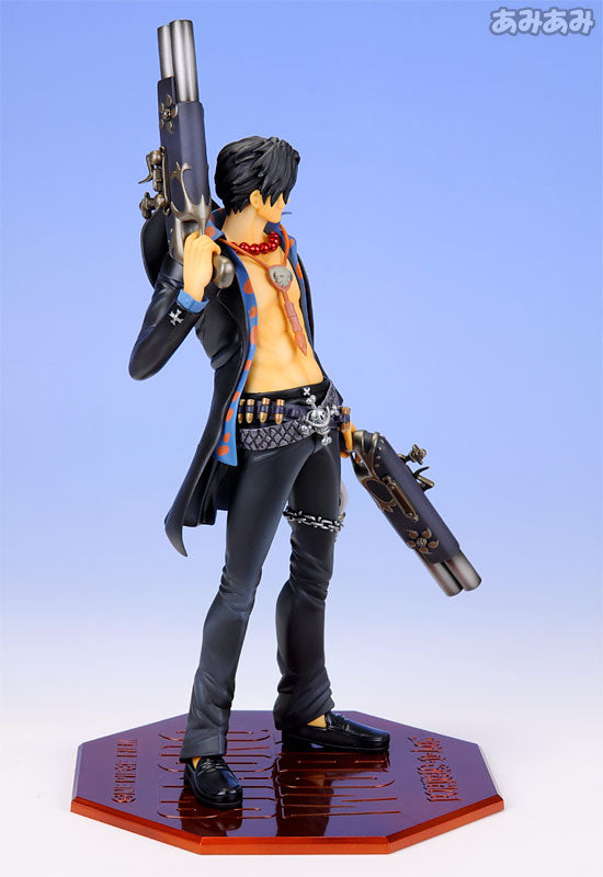 One Piece: Excellent Model Portrait.Of.Pirates 1/8 SCALE FIGURE - Portgas D. Ace (STRONG EDITION)