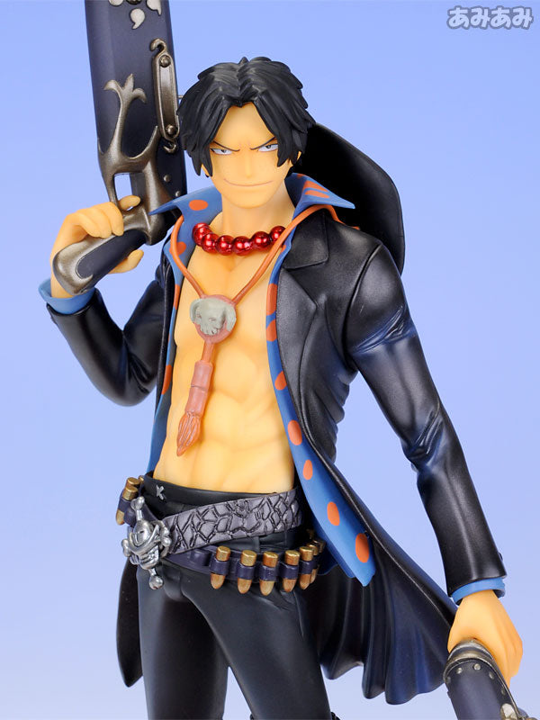 One Piece: Excellent Model Portrait.Of.Pirates 1/8 SCALE FIGURE - Portgas D. Ace (STRONG EDITION)