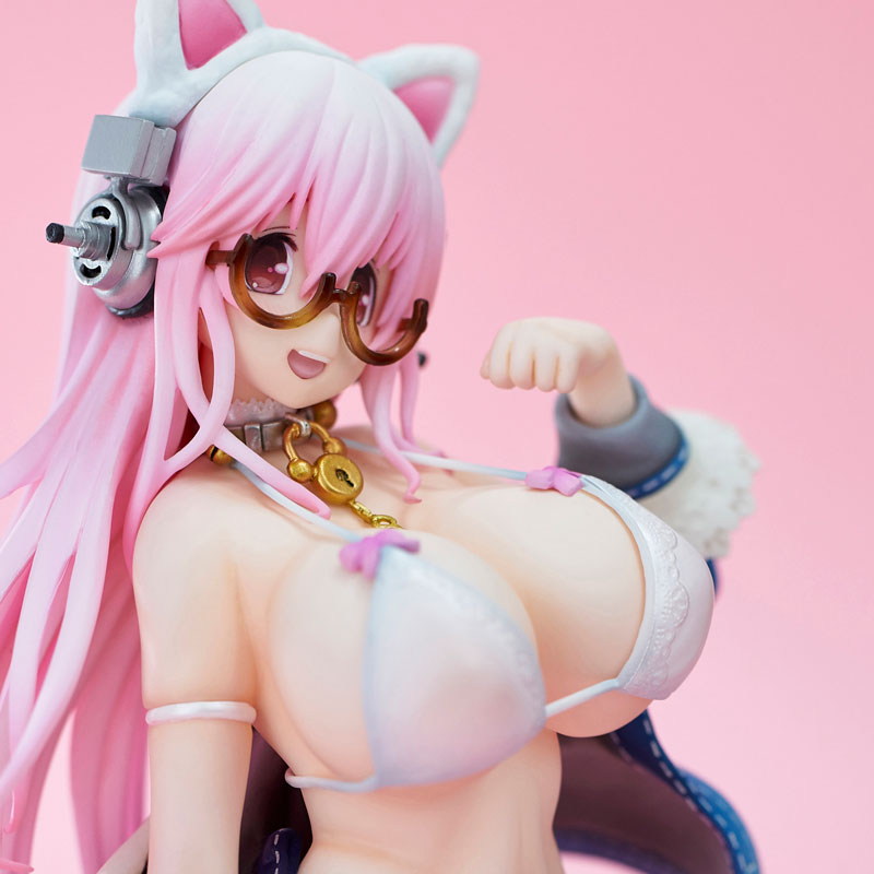 Super Sonico White cat ver. Complete Figure(Released)