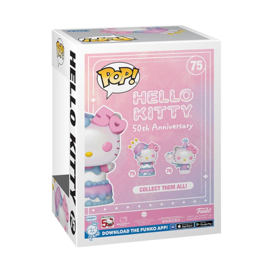 Hello Kitty: 50th Anniversary - Hello Kitty (In Cake) Pop! Vinyl