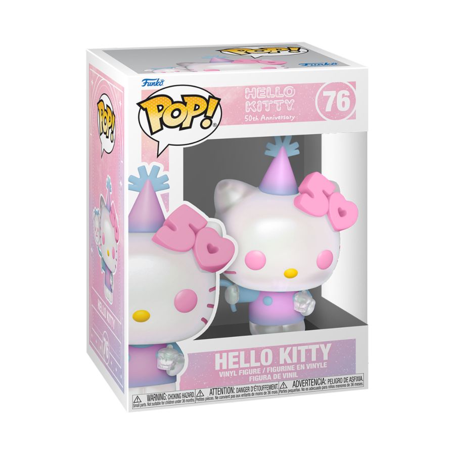 Hello Kitty: 50th Anniversary - Hello Kitty (with Balloon) Pop! Vinyl