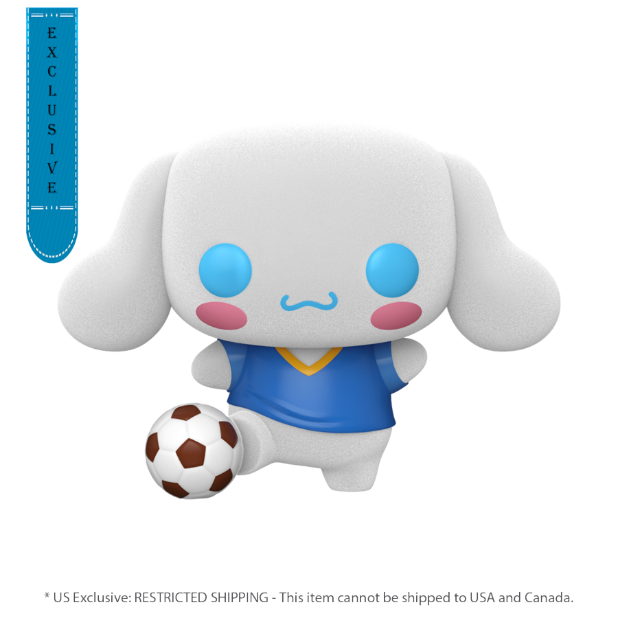 Sanrio - Cinnamoroll (with Soccer Ball) US Exclusive Flocked Pop! Vinyl [RS]