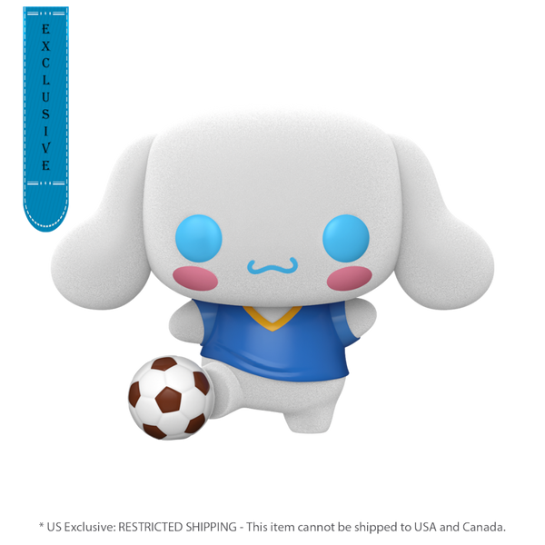 Sanrio - Cinnamoroll (with Soccer Ball) US Exclusive Flocked Pop! Vinyl [RS]