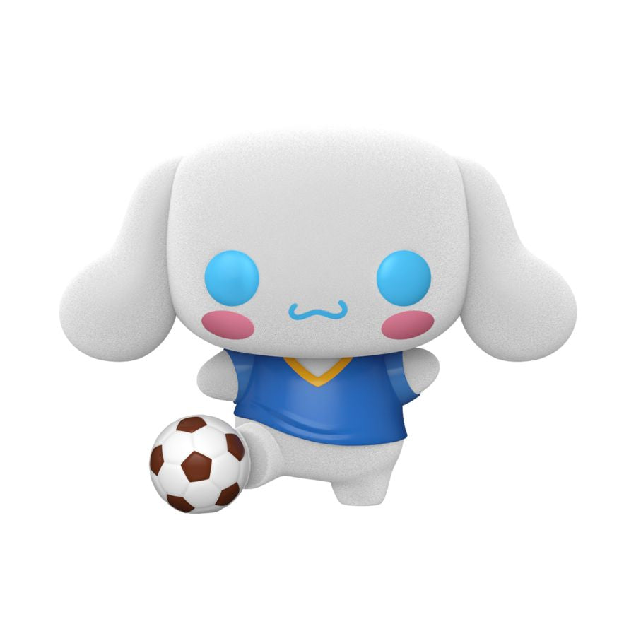 Sanrio - Cinnamoroll (with Soccer Ball) US Exclusive Flocked Pop! Vinyl [RS]