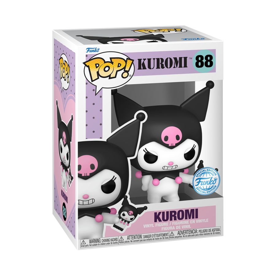 Hello Kitty: POP VINYL - Kuromi (with Phone) US Exclusive Pop! Vinyl