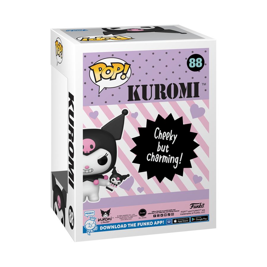 Hello Kitty: POP VINYL - Kuromi (with Phone) US Exclusive Pop! Vinyl