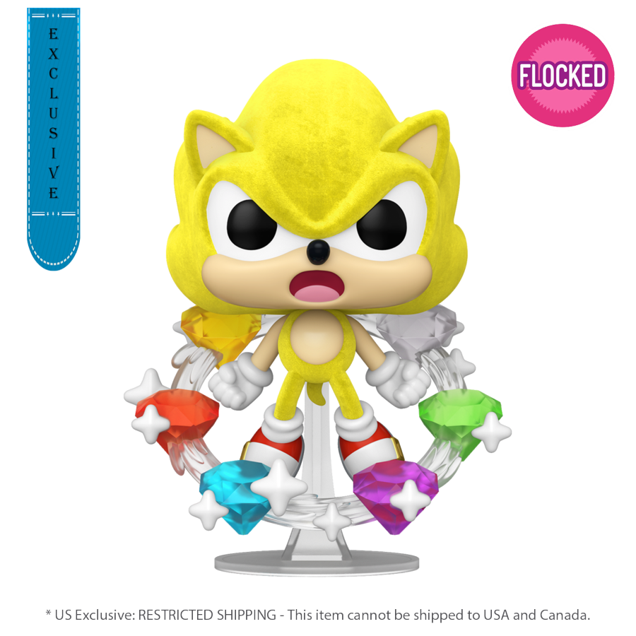 Sonic The Hedgehog: POP! VINYL - Super Sonic with Emeralds