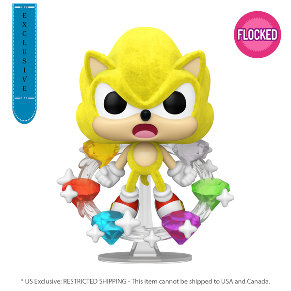 Sonic The Hedgehog: POP! VINYL - Super Sonic with Emeralds