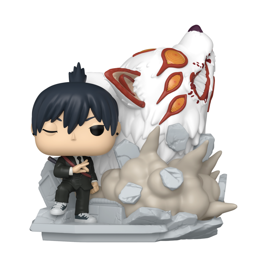 Chainsaw Man: POP! VINYL MOMENT - Aki with Fox Devil