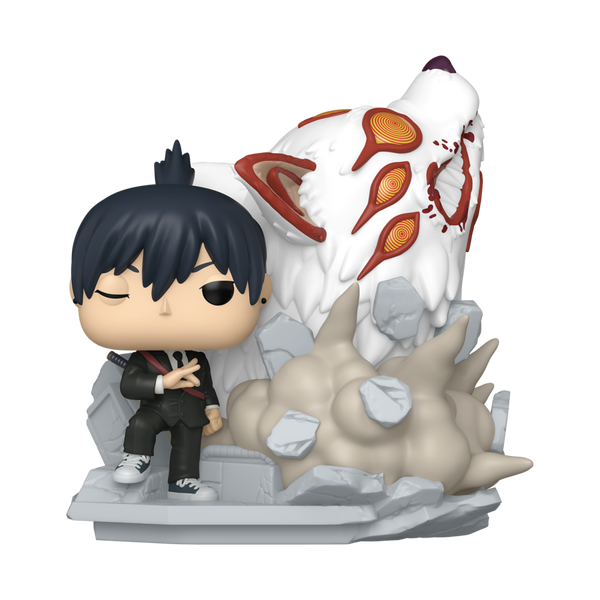 Chainsaw Man: POP! VINYL MOMENT - Aki with Fox Devil