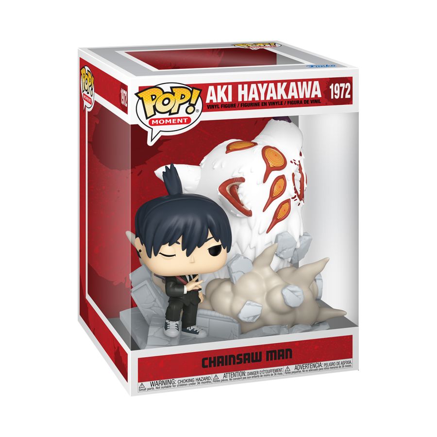 Chainsaw Man: POP! VINYL MOMENT - Aki with Fox Devil