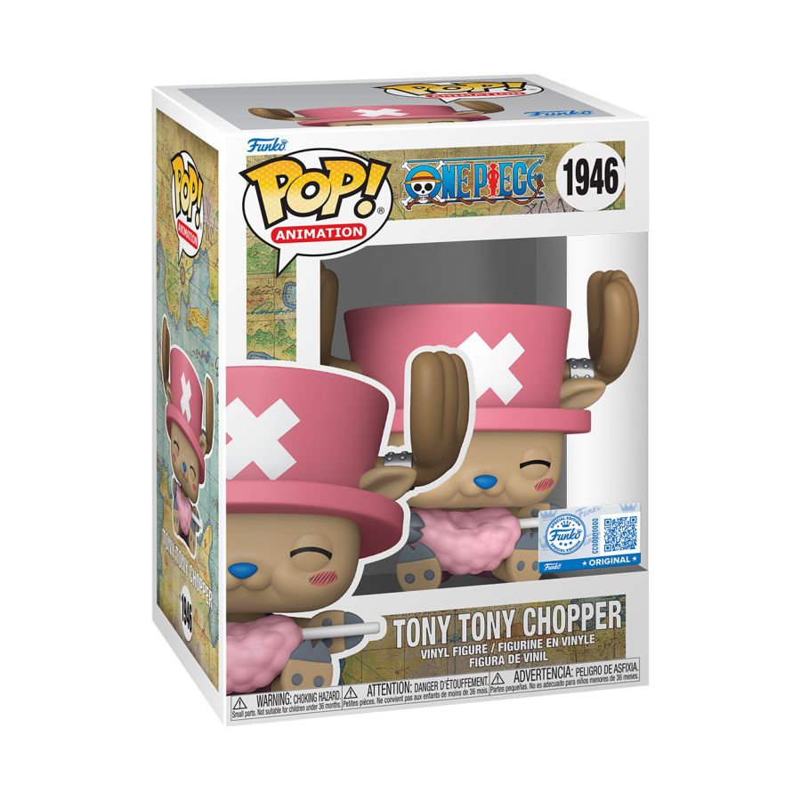 One Piece: POP VINYL - Chopper with Cotton Candy