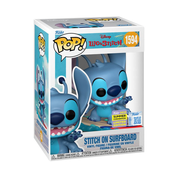 Lilo & Stitch: POP VINYL - Stitch (on Surfboard)