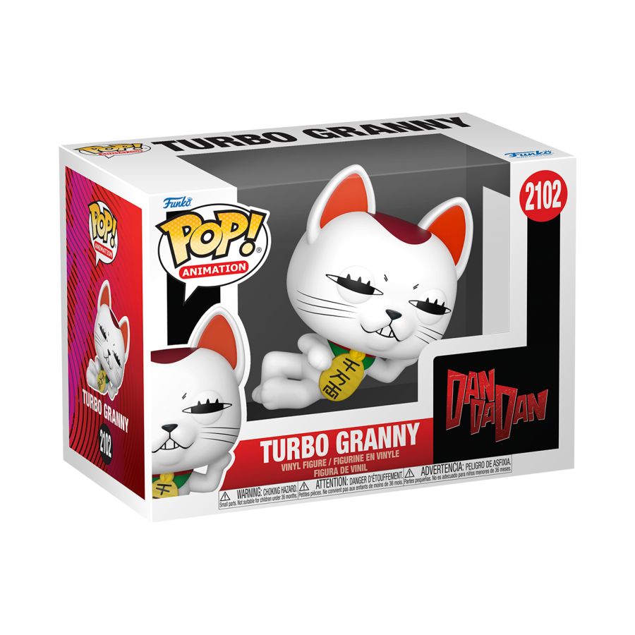 Dan Da Dan: POP VINYL -Turbo Granny Cat