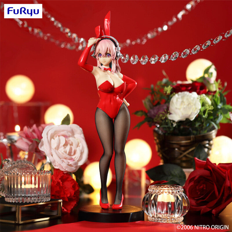 Super Sonico BiCute Bunnies Figure Red Version