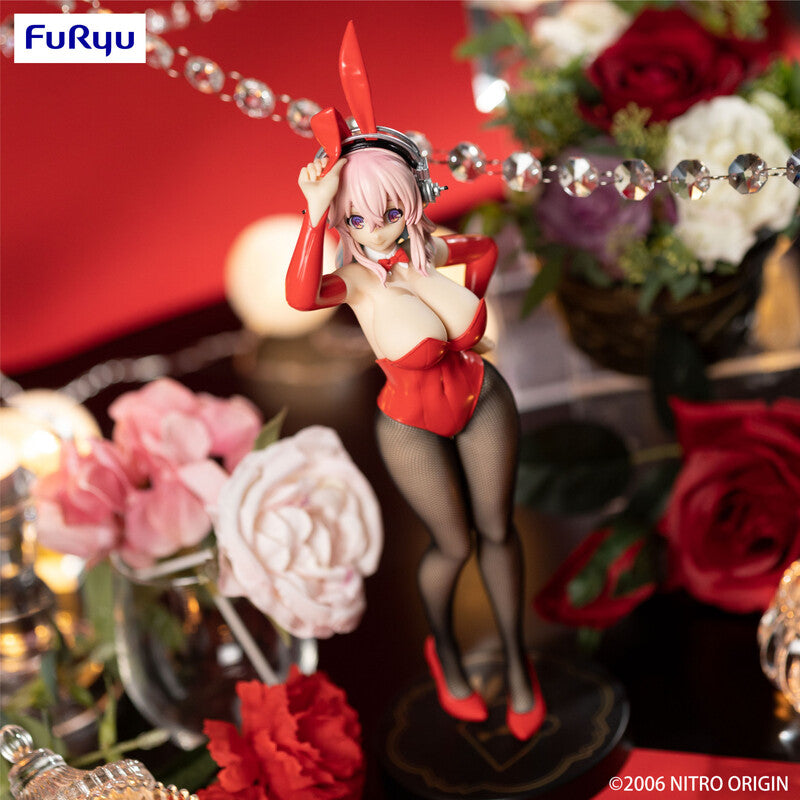 Super Sonico BiCute Bunnies Figure Red Version