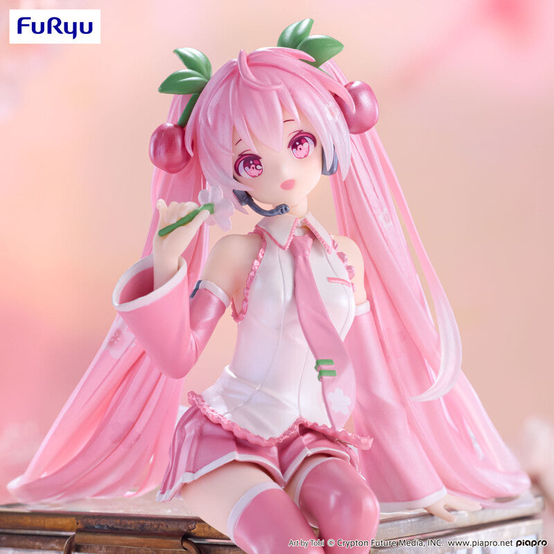 Hatsune Miku: NOODLE STOPPER FIGURE - Sakura Miku 2024 (Pearl Color Version)