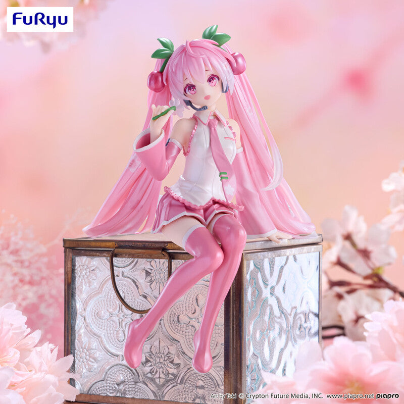 Hatsune Miku: NOODLE STOPPER FIGURE - Sakura Miku 2024 (Pearl Color Version)