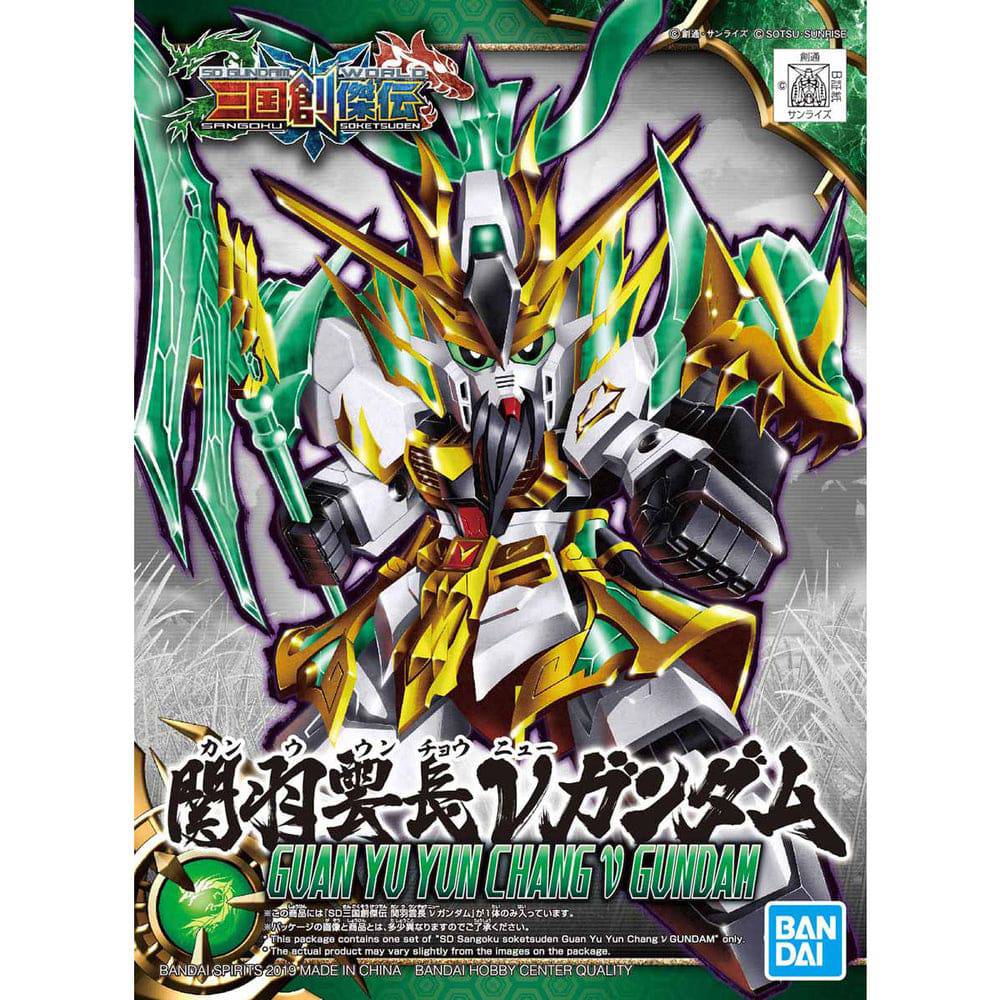 Bandai Guan Yu Yun Change Nu Gundam SD Model Kit from SD Sangoku Soketsuden