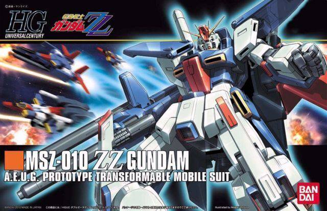 Model Kit: 1/144 HGUC ZZ Gundam