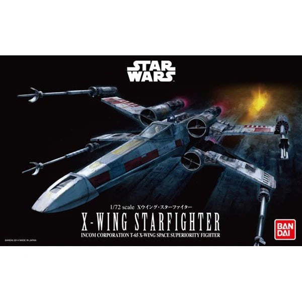 Star Wars 1/72 Model Kit: XWING STARFIGHTER