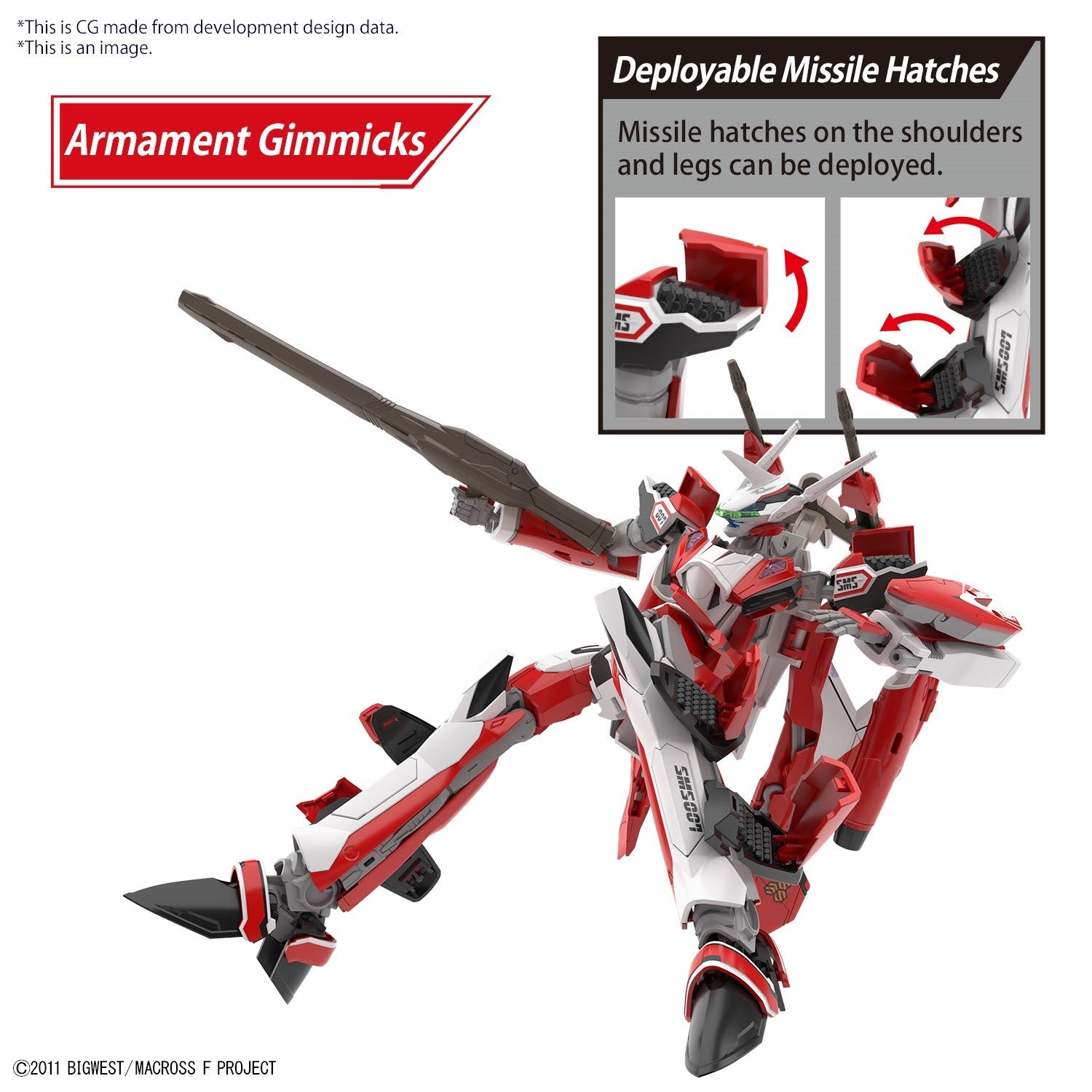 HG 1/100 YF-29 Durandal Valkyrie