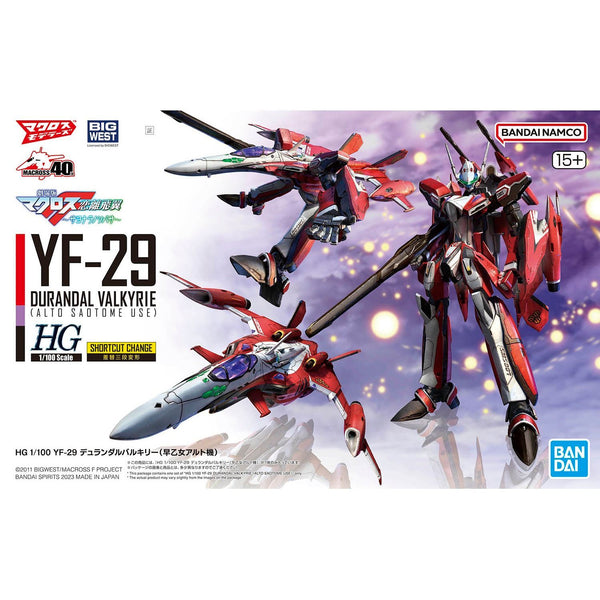 HG 1/100 YF-29 Durandal Valkyrie