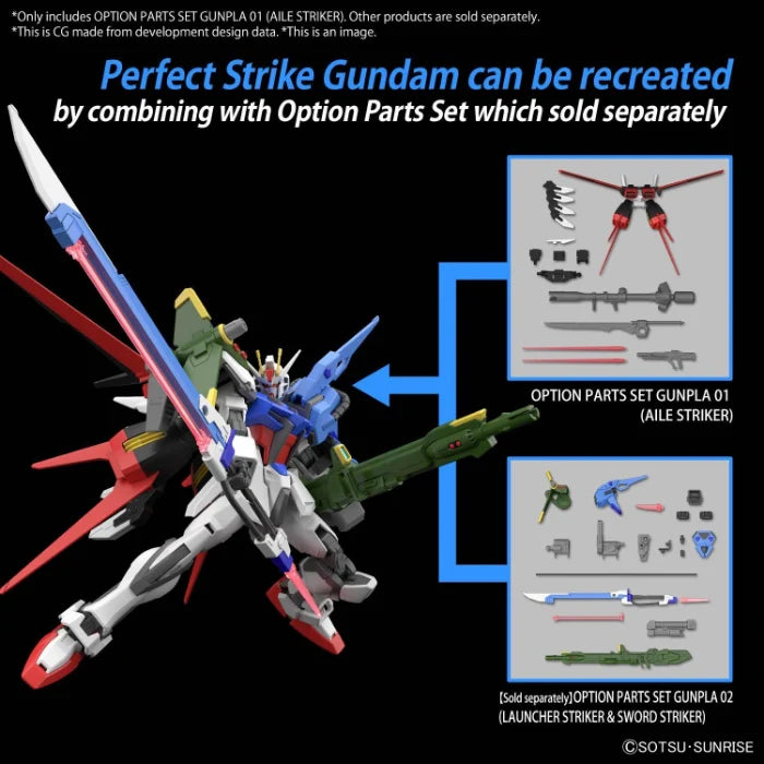 Option Parts Set Gunpla 02 (Launcher Striker & Sword Striker)