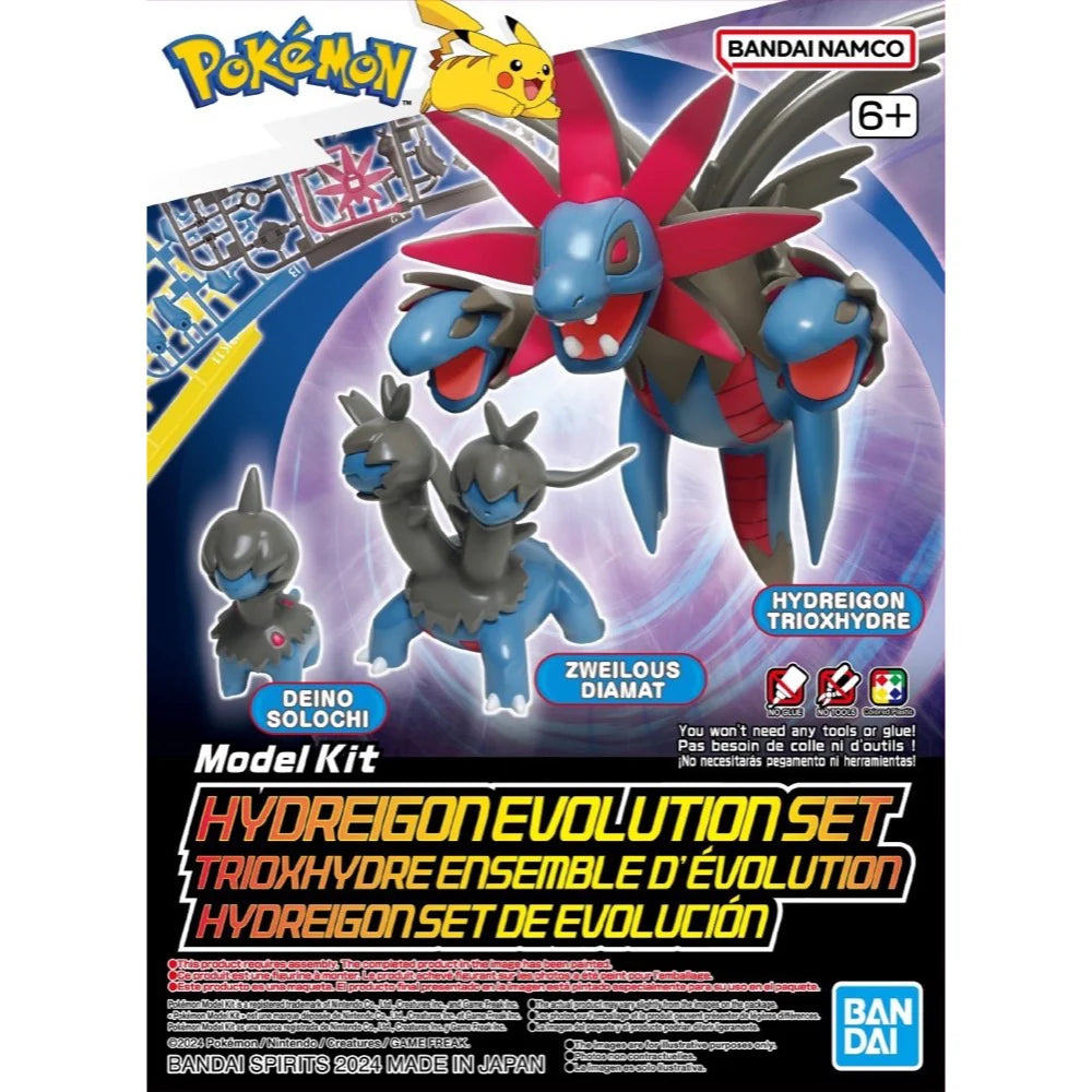 Pokemon: MODEL KIT - Hydreigon Evolution Set