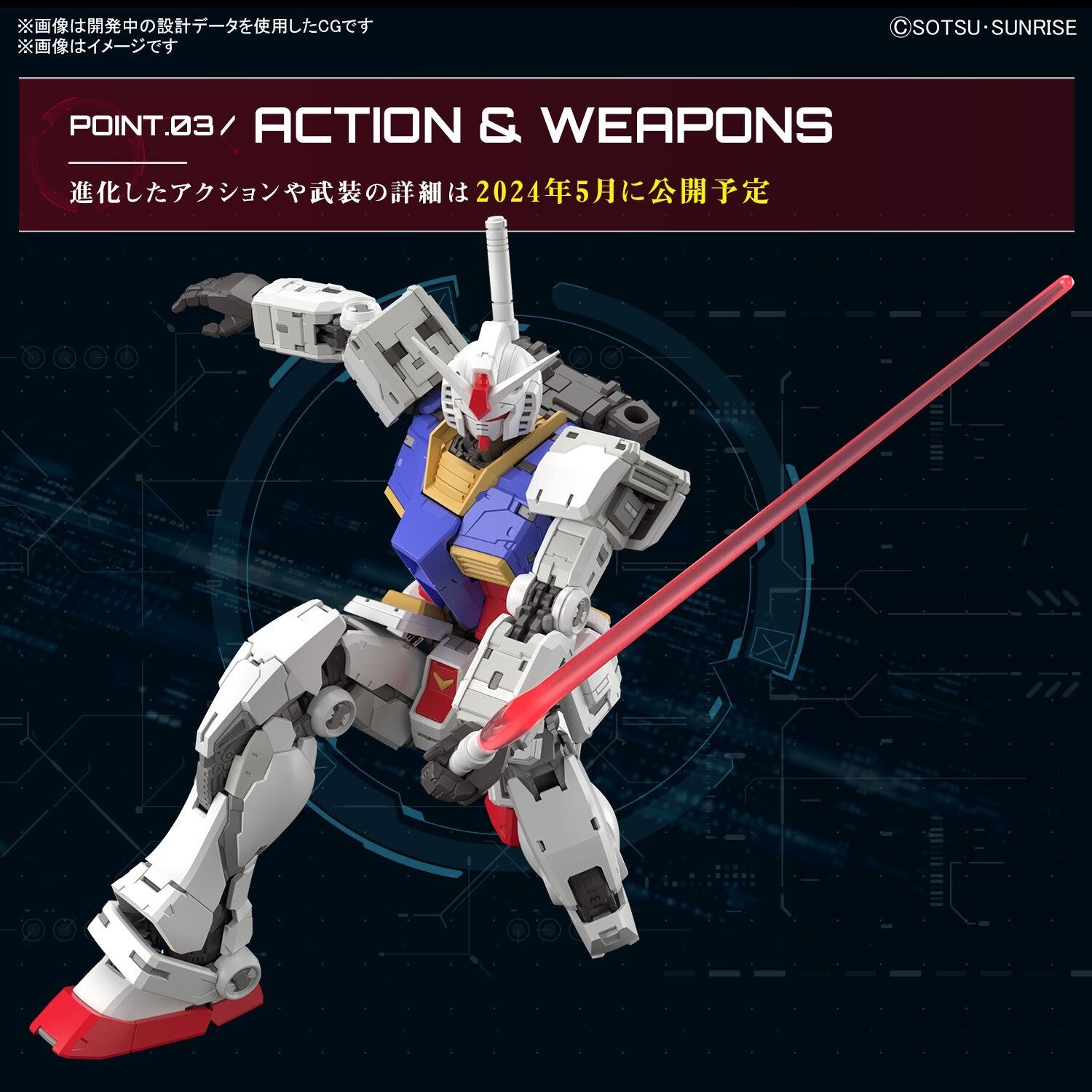 PRE ORDER - RG 1/144 RX-78-2 GUNDAM Ver.2.0