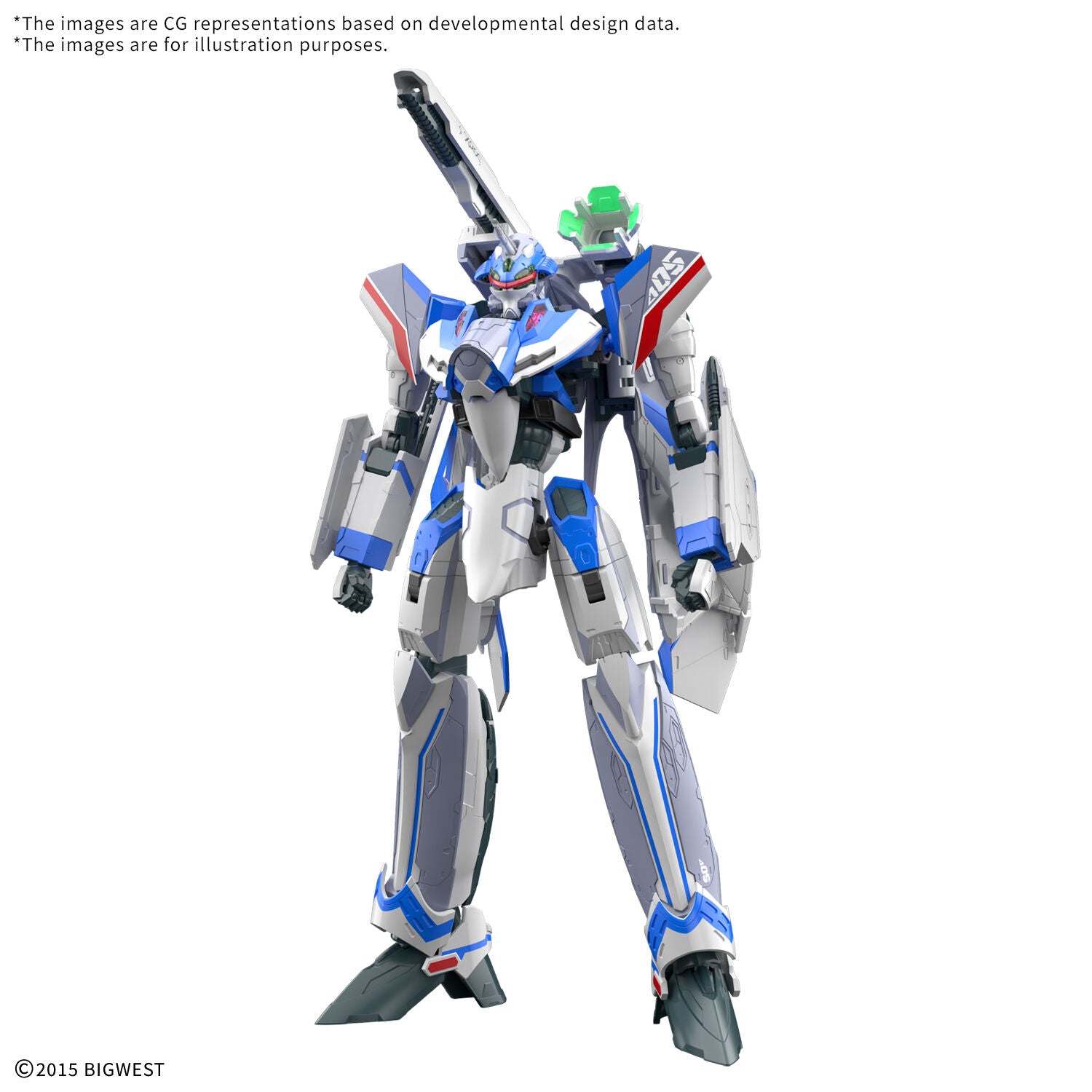 HG 1/100 VF-31J Siegfried (Hayate  Immelmann Use)