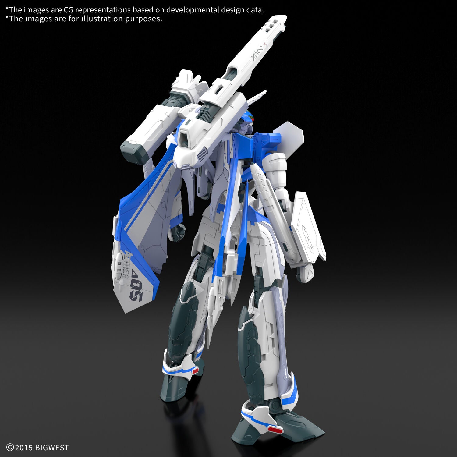 HG 1/100 VF-31J Siegfried (Hayate  Immelmann Use)