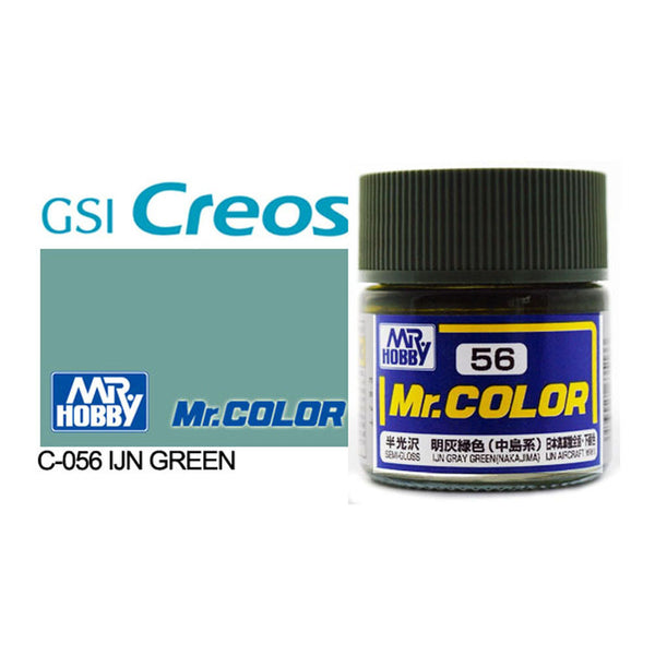 Mr Color Semi Gloss IJN Grey Green (Nakajima)
