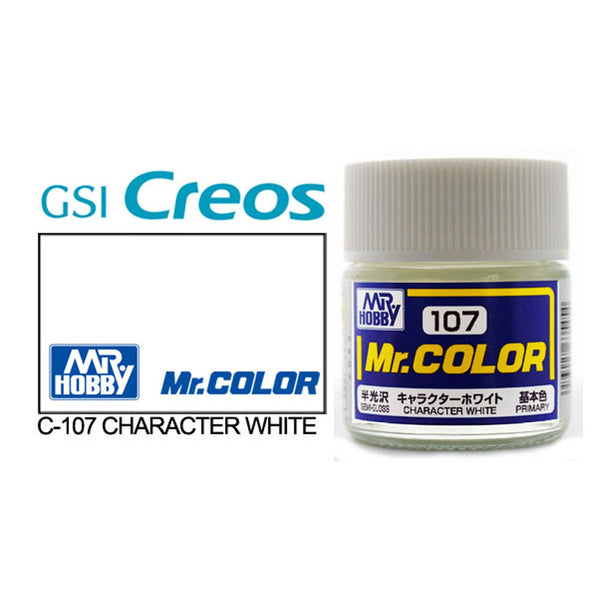 Mr Color: C107 - Semi Gloss Character White