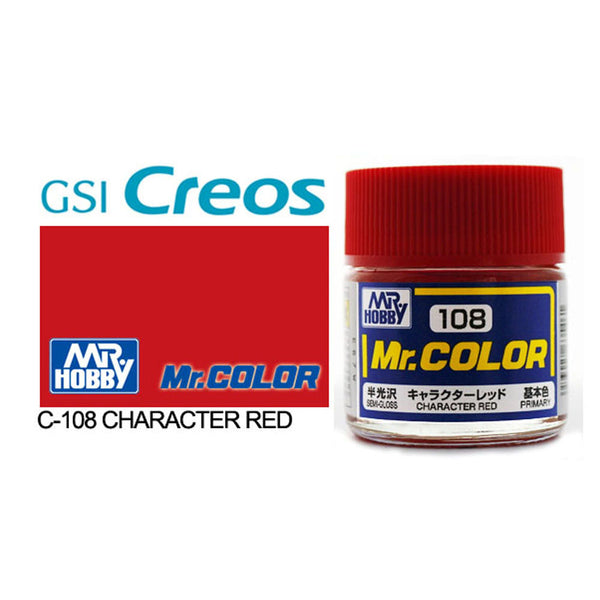 Mr Color: C108 - Semi Gloss Character Red