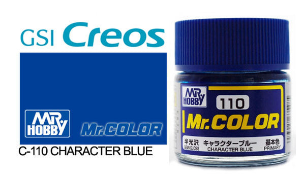 Mr Color Semi Gloss Character Blue GN C110