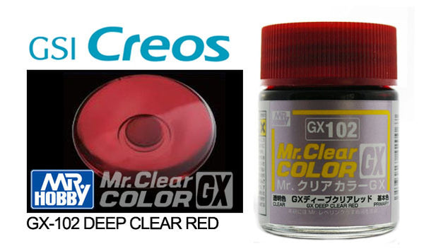 Mr Clear Color GX Clear Red