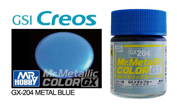 Mr Metallic Color: GX204 - GX Blue