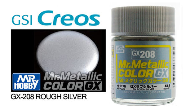 Mr Metallic Color: GX208 - GX Rough Silver