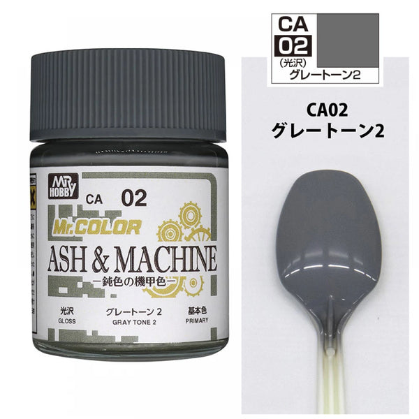 CA02 Ash & Machine Grey Tone #2 Gloss