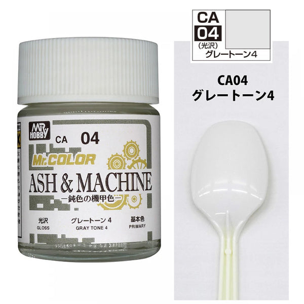 CA04 Ash & Machine Grey Tone #4 Gloss
