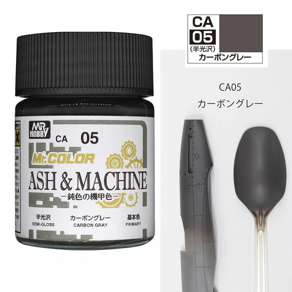 CA05 Ash & Machine Carbon Gray Semi-Gloss