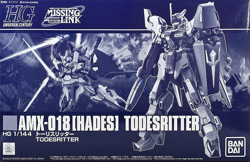 Bandai Limited HG 1/144 AMX-018 HADES TODESRITTER 1/144 Plastic Model Kit