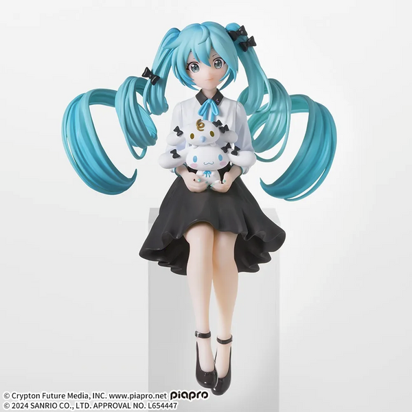 Hatsune Miku: CHOKONOSE PREMIUM FIGURE - Hatsune Miku x Cinnamoroll (Osumashi Ver)