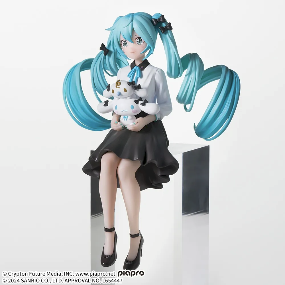 Hatsune Miku: CHOKONOSE PREMIUM FIGURE - Hatsune Miku x Cinnamoroll (Osumashi Ver)