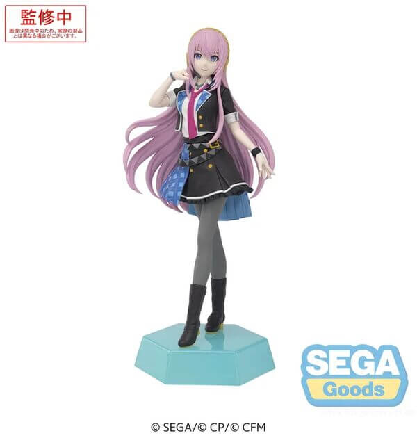PRE ORDER Hatsune Miku Colorful Stage! DESKTOP X DECORATE COLLECTIONS FIGURE -  Megurine Luka (School Sekai)